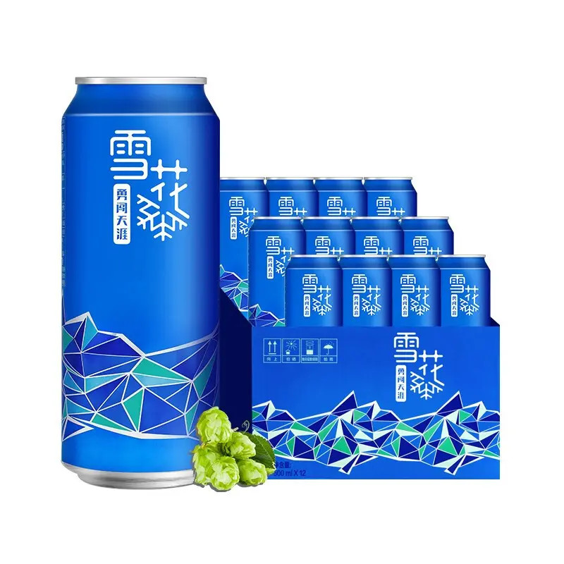 雪花（SNOW）啤酒9度勇闯天涯（概念系列）500ml*12听 整箱装