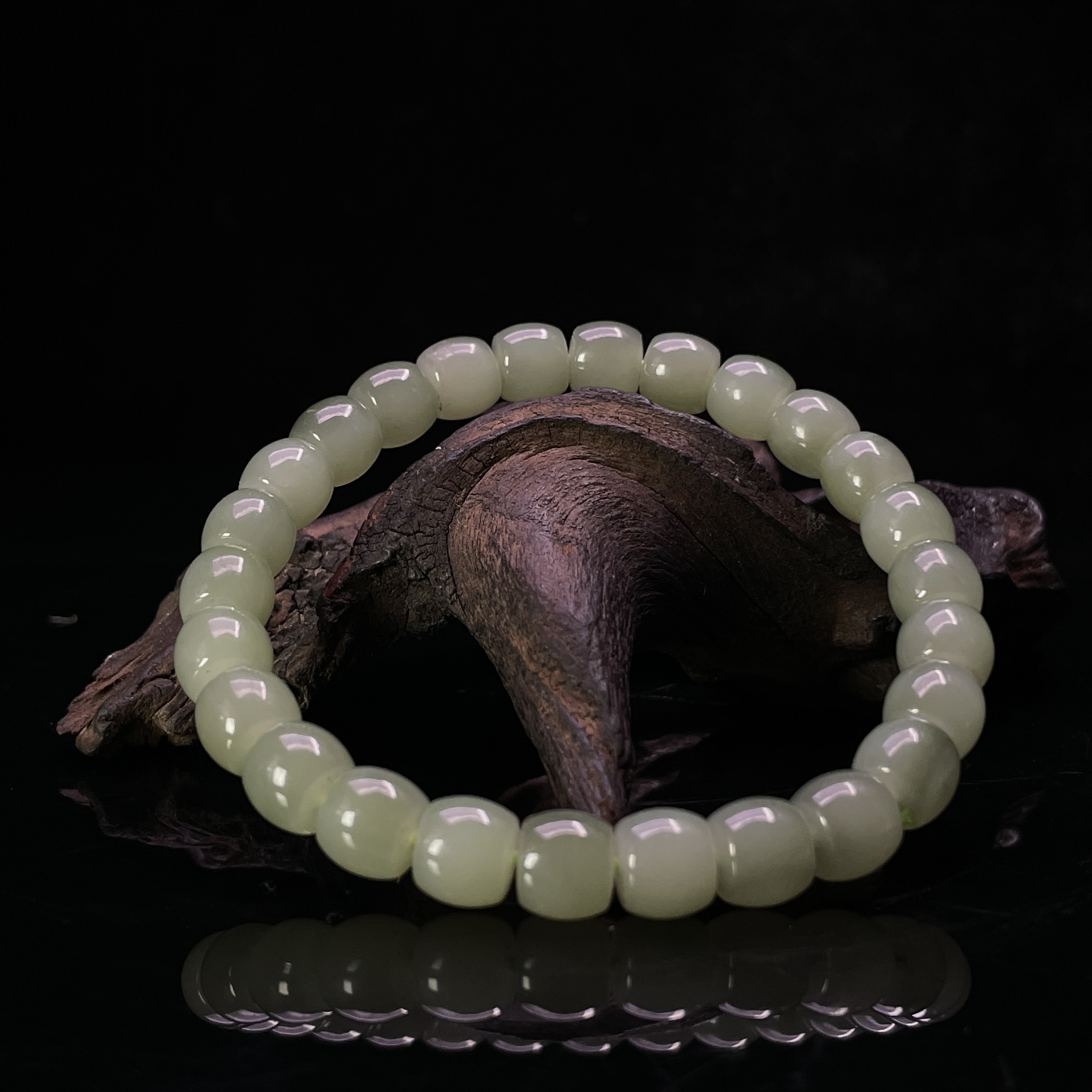 A518 和田玉手串 YJ331050