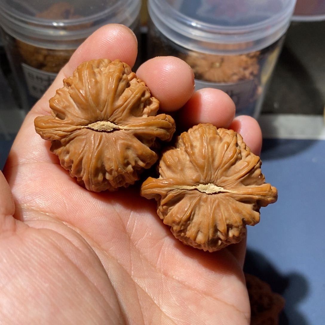 吊坠文玩核桃白狮子39