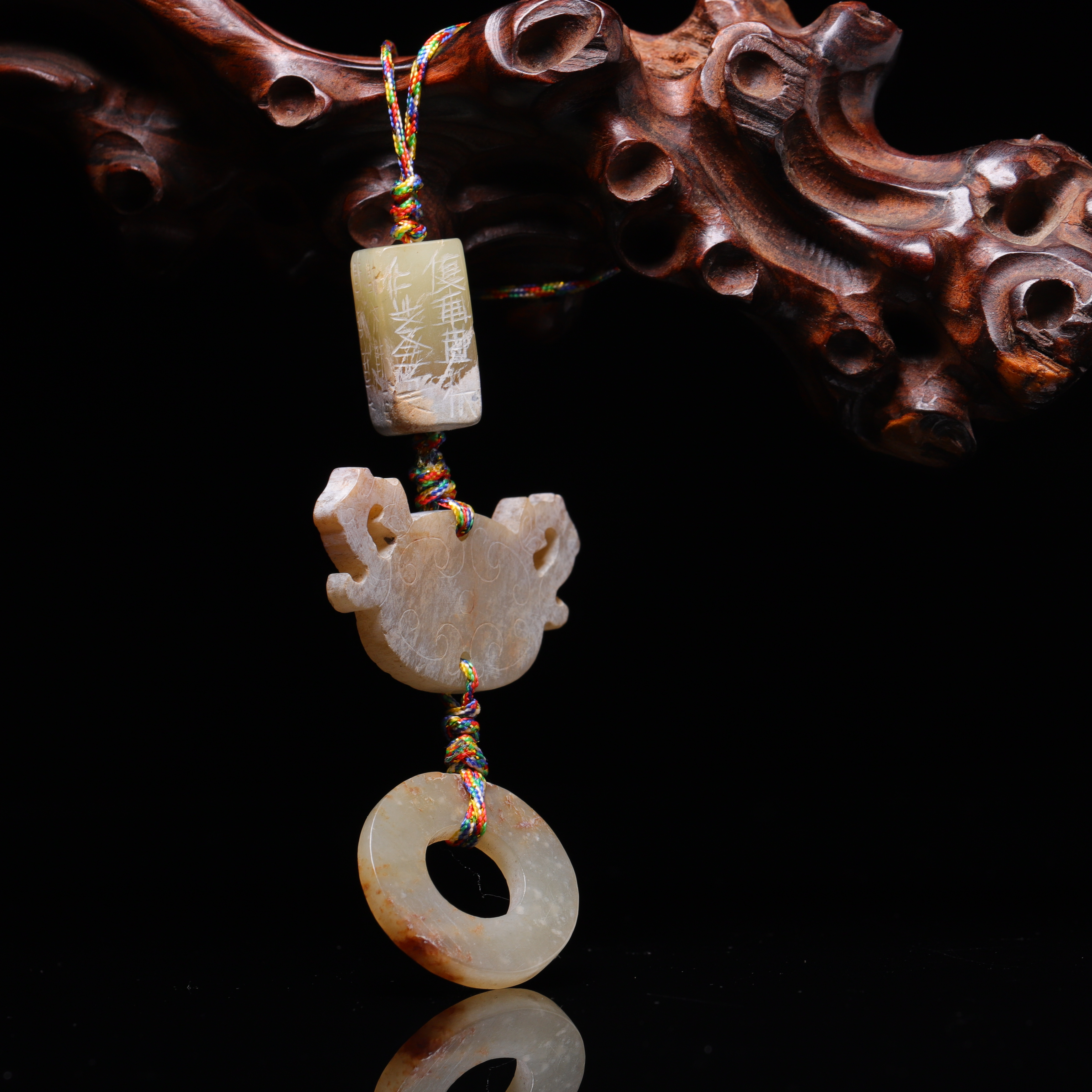 明代和田玉多宝串-CS