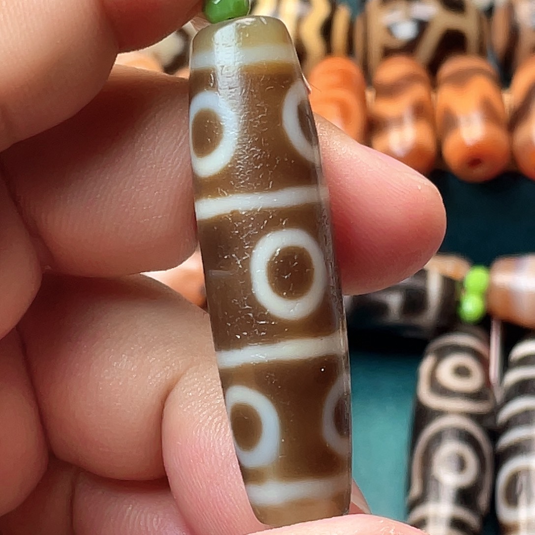 玛瑙/玉髓未镶嵌颈饰小卢三界八眼