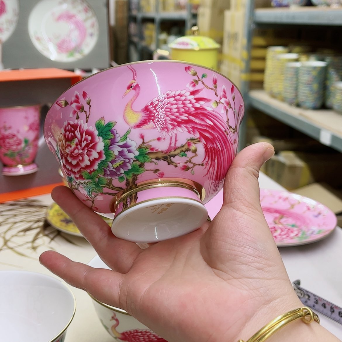 【闪购商品】骨瓷5英寸6粉。。。。