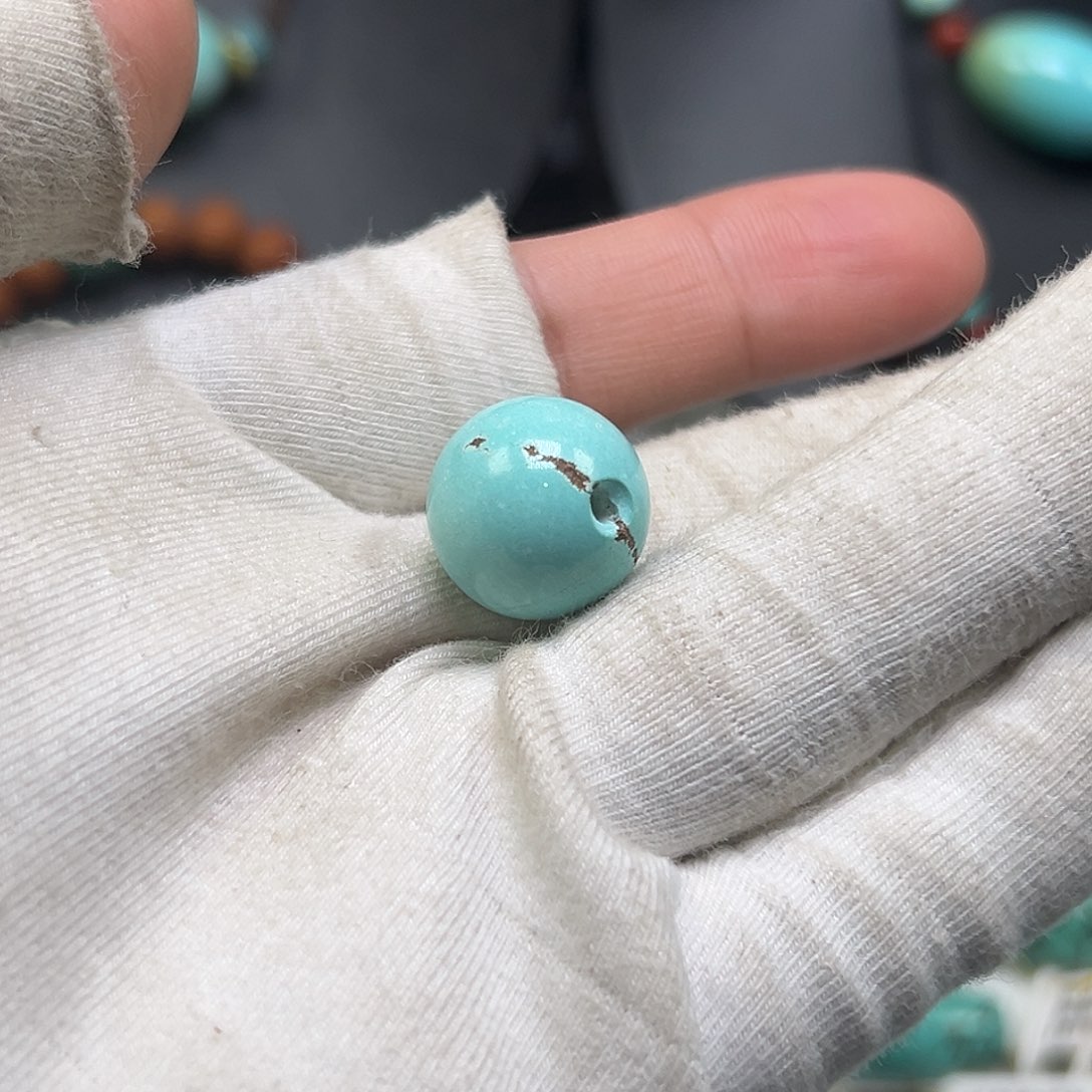 绿松石珠宝奇石未镶嵌毕****案