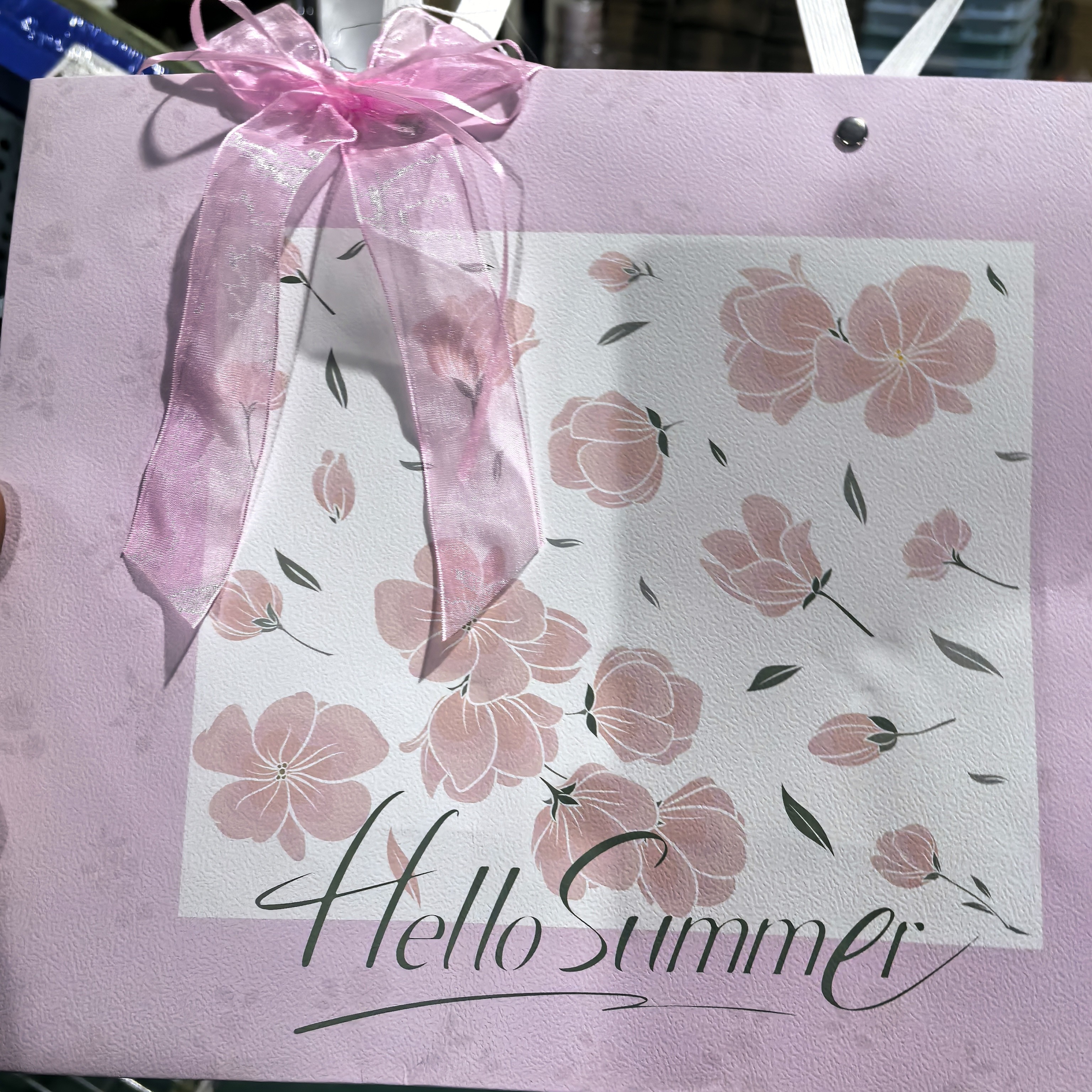 【到手24个】横版蕾丝手提袋学生文具礼品套装