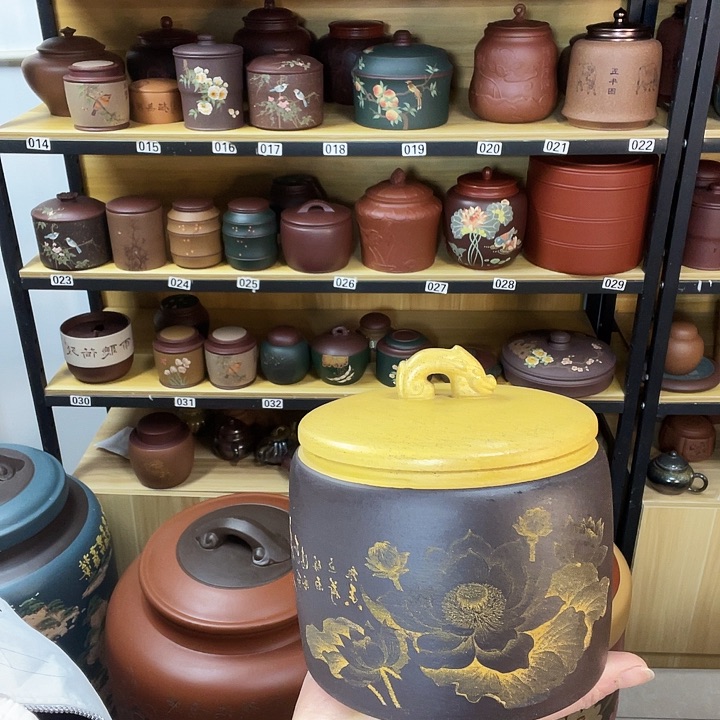 紫砂茶叶罐紫砂茶叶罐