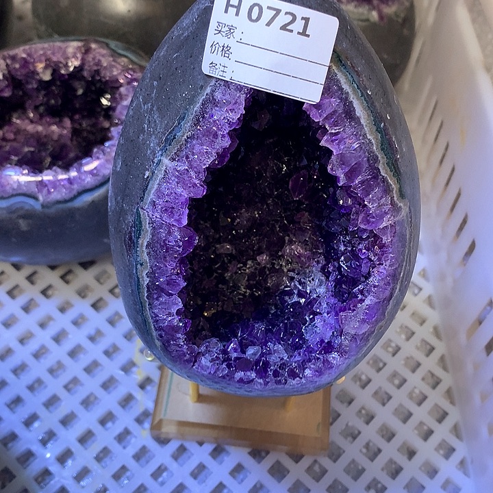 紫晶摆件未镶嵌摆件0721