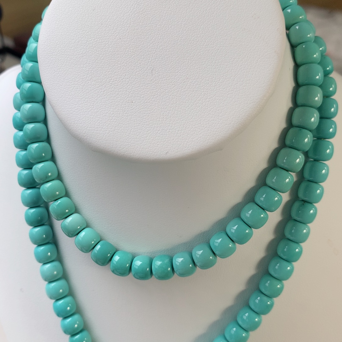 绿松石未镶嵌珠宝奇石7mm