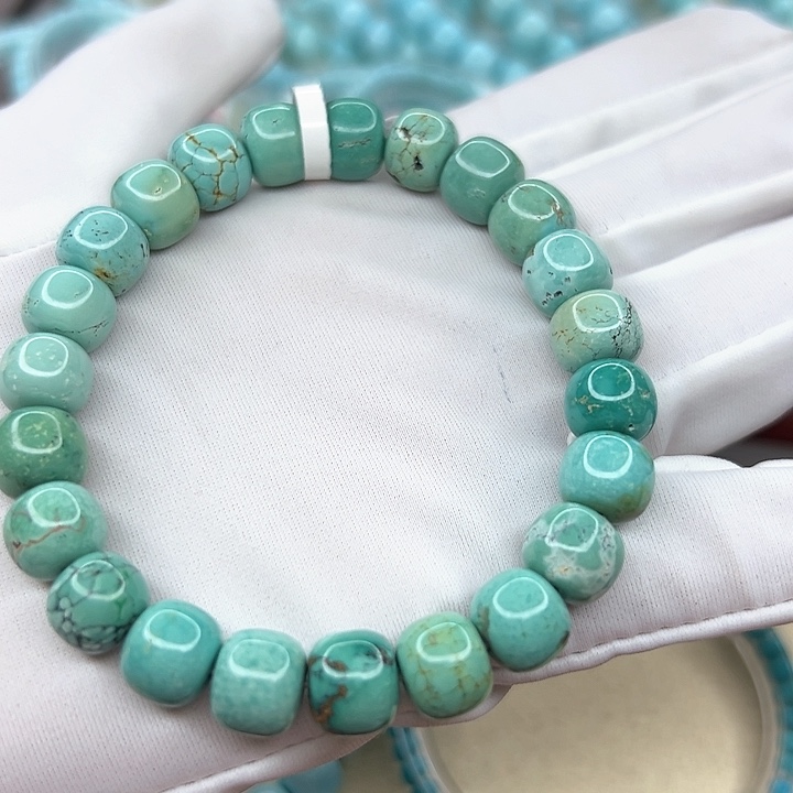 绿松石手链未镶嵌华