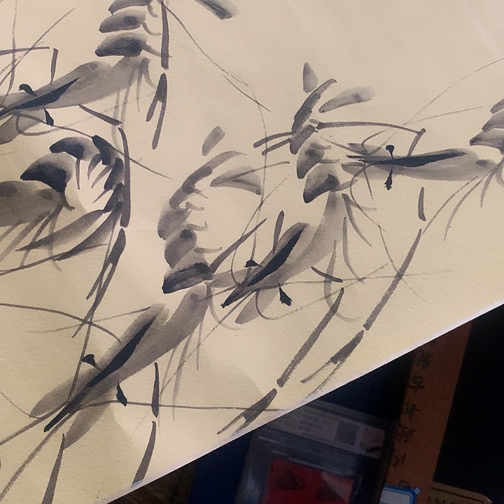 竖款装饰画装饰画