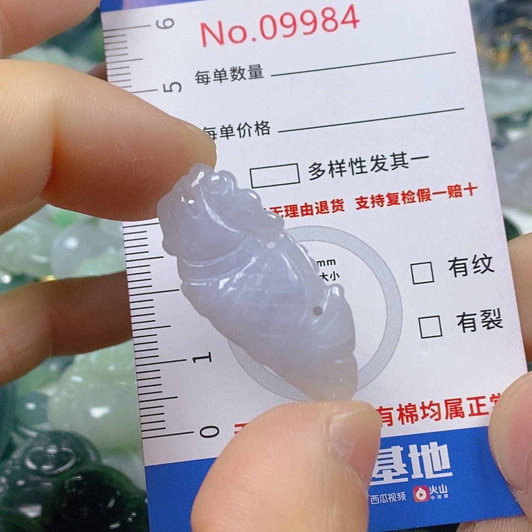 翡翠颈饰未镶嵌天然翡翠