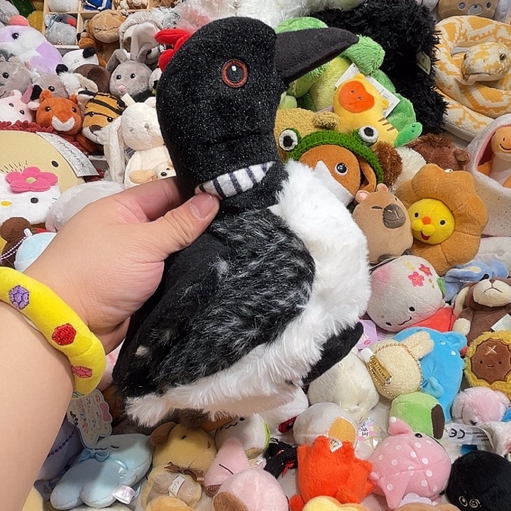 毛绒玩偶哈哈哈哈加拿大鹅