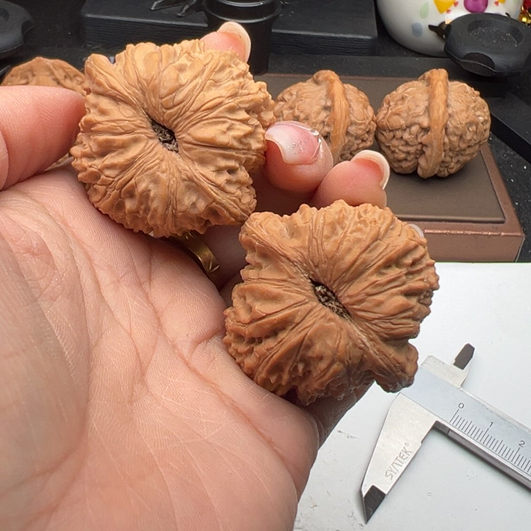 文玩核桃把件泥鳅43