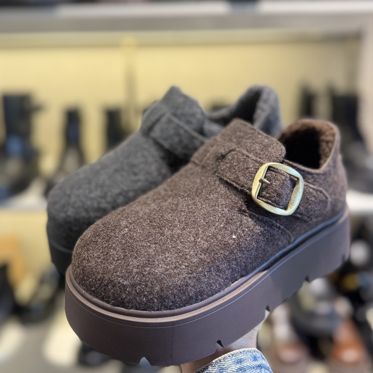 新品勃肯鞋厚底中跟百搭舒适勃肯鞋休闲鞋3002-13