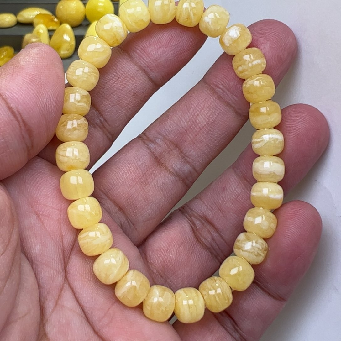 【闪购商品】蜜蜡裸石未镶嵌8加8.22克