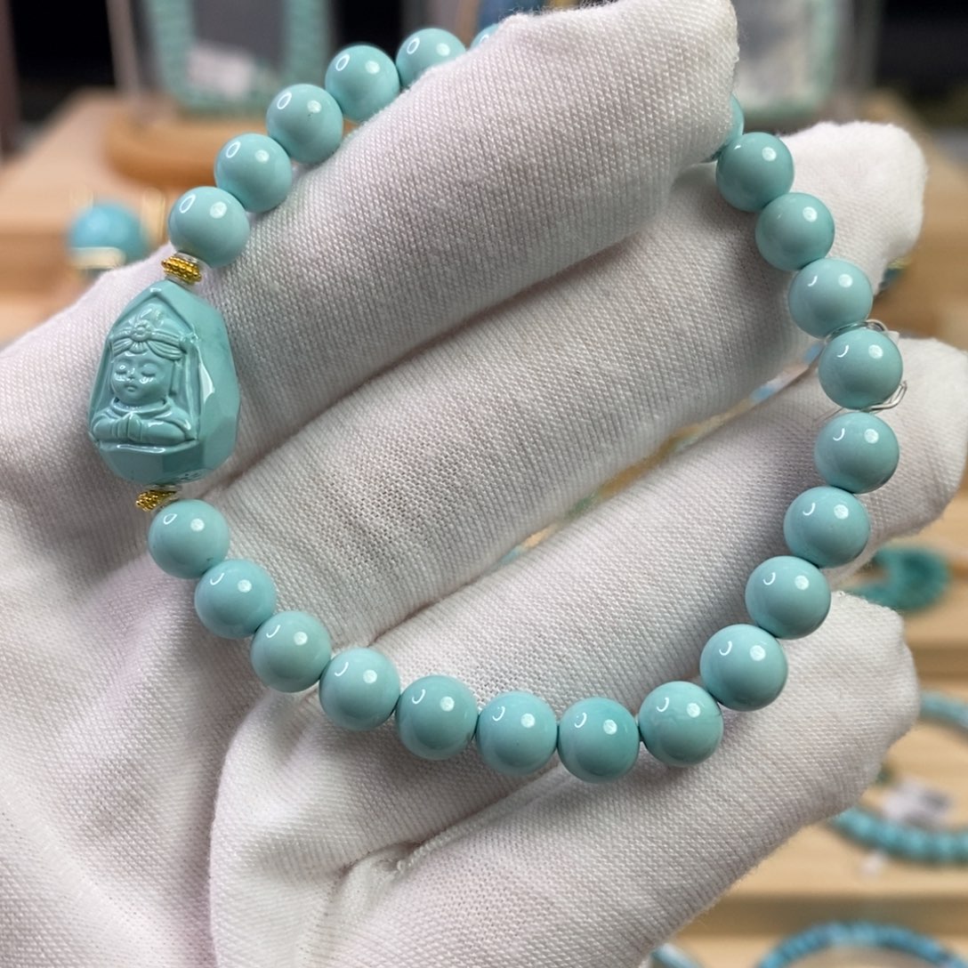 绿松石未镶嵌珠宝奇石