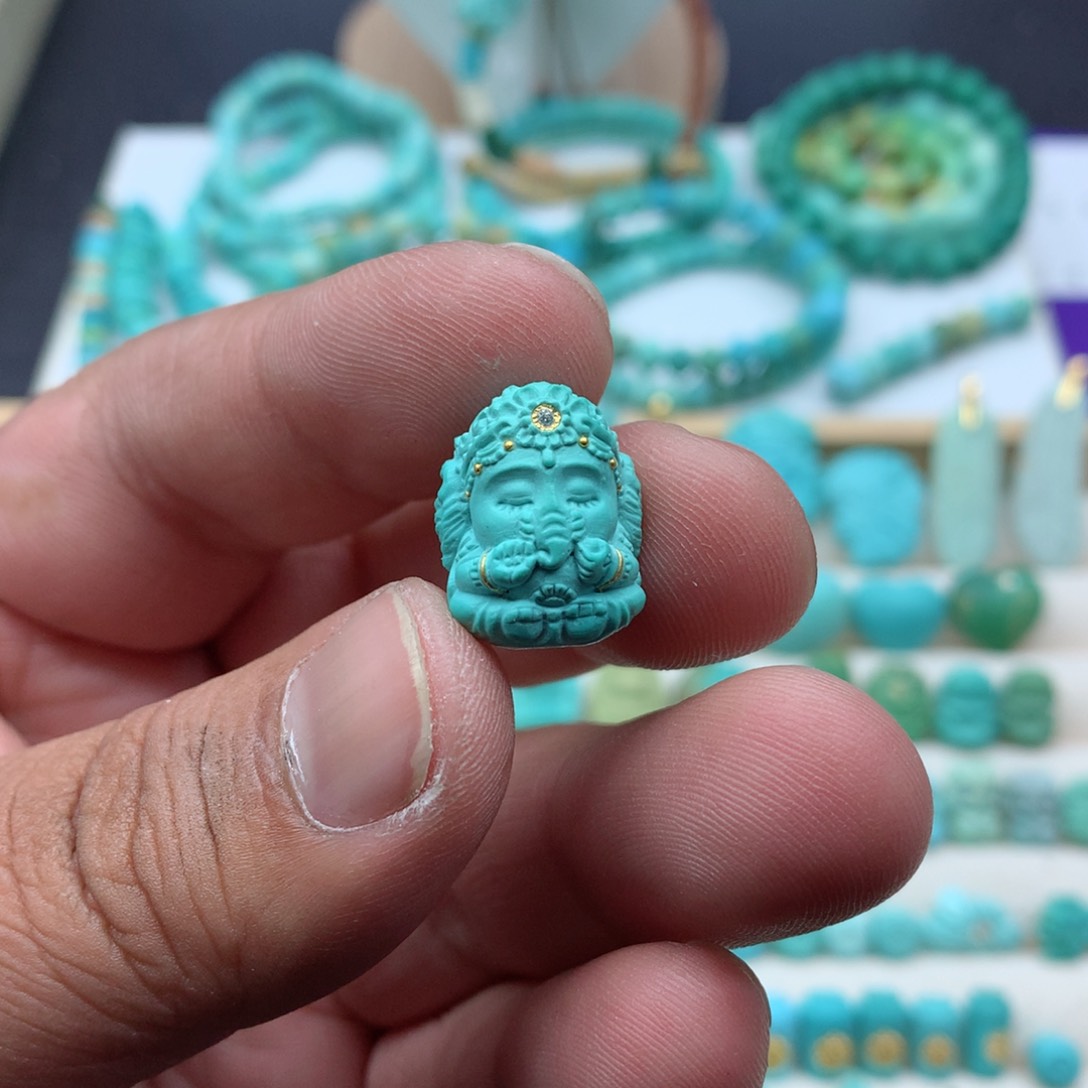 【闪购商品】绿松石珠宝奇石未镶嵌