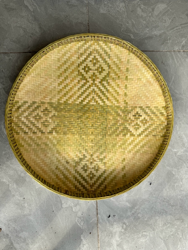 纯手工家用竹编簸箕