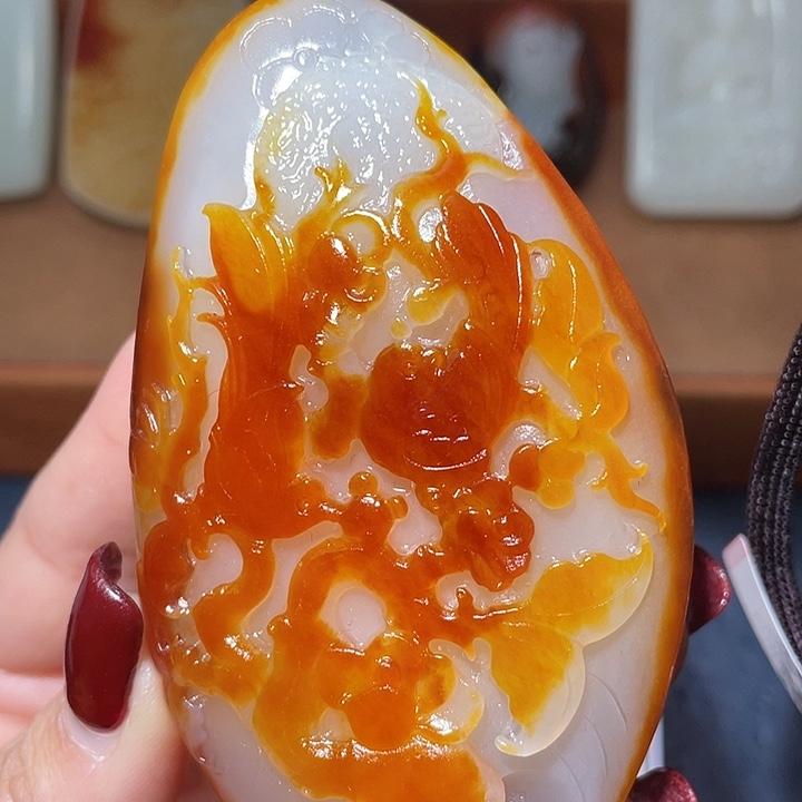 和田玉未镶嵌颈饰X7 