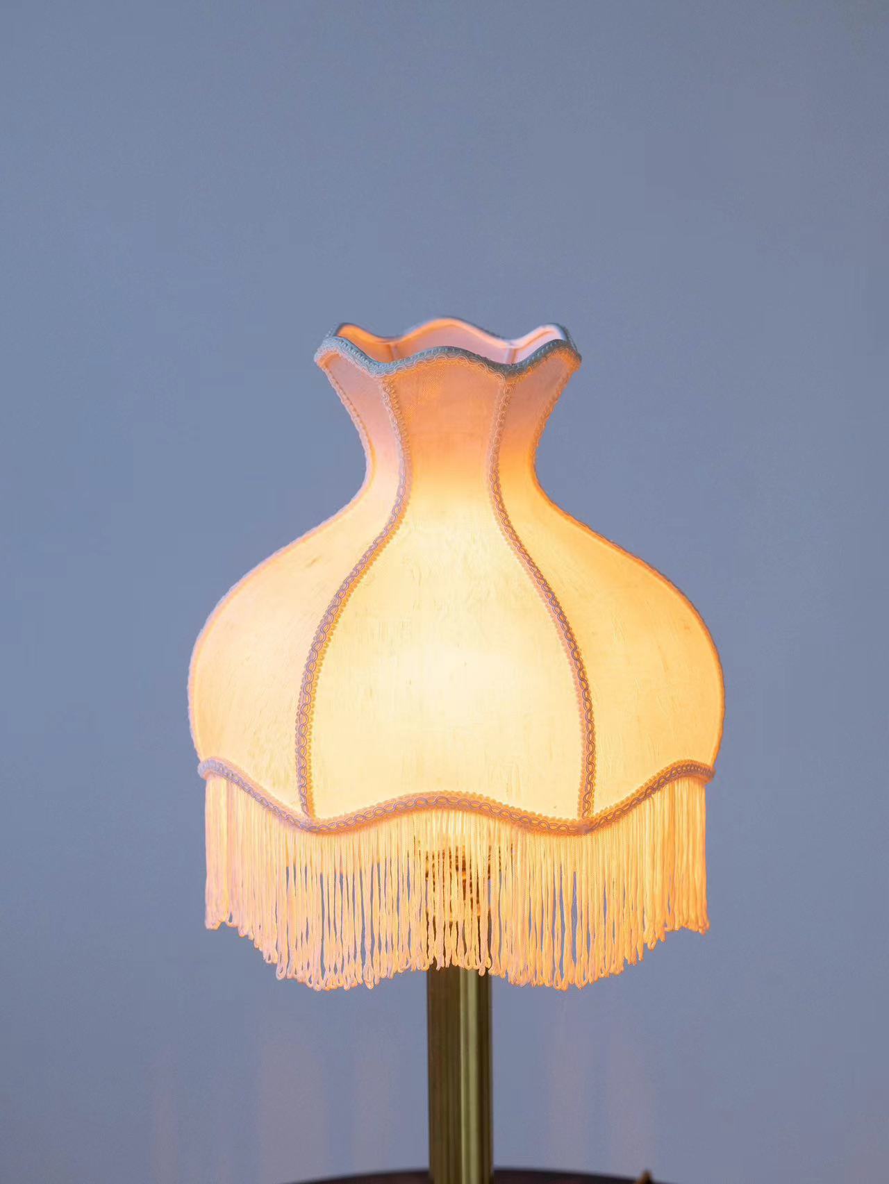 1960年代英国中古陶瓷台灯 直径30高61cm复古创意北欧