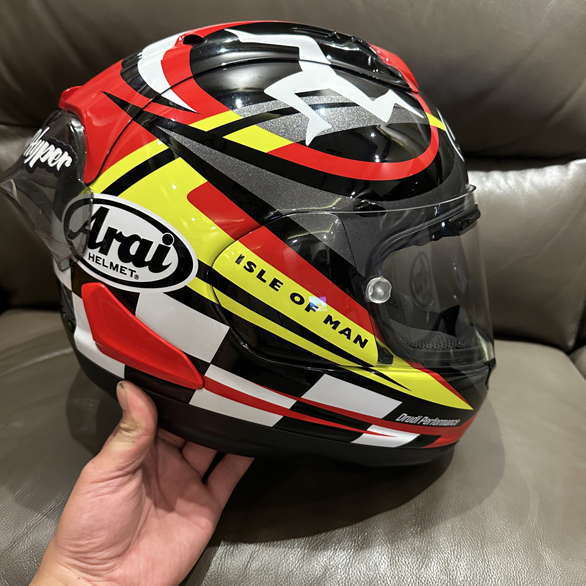 Arai rx7x曼岛TT摩托车全盔正品xl码