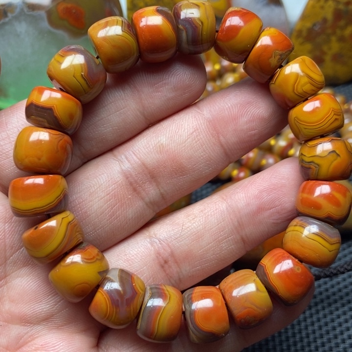 玛瑙/玉髓手串未镶嵌