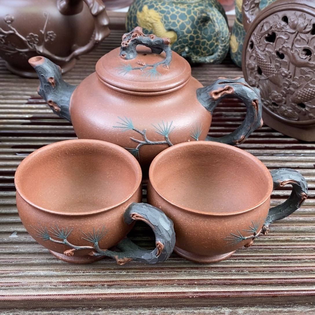 紫砂茶壶原矿手工111