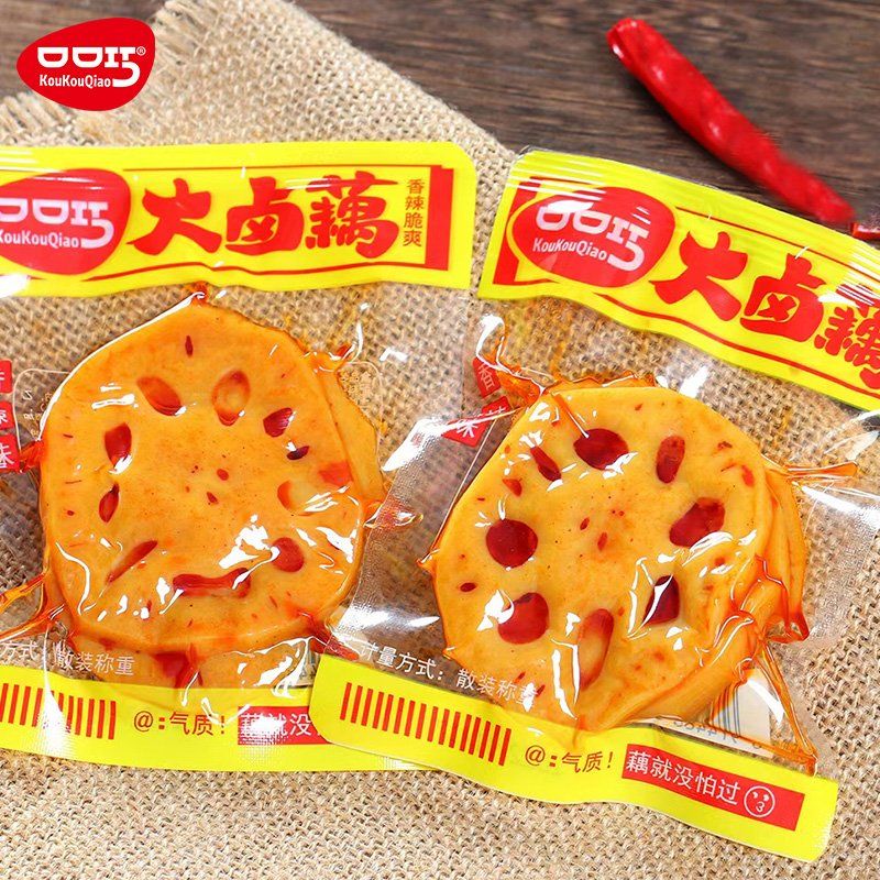 香辣味卤味藕片湖南特产下饭菜零食休闲食品小吃