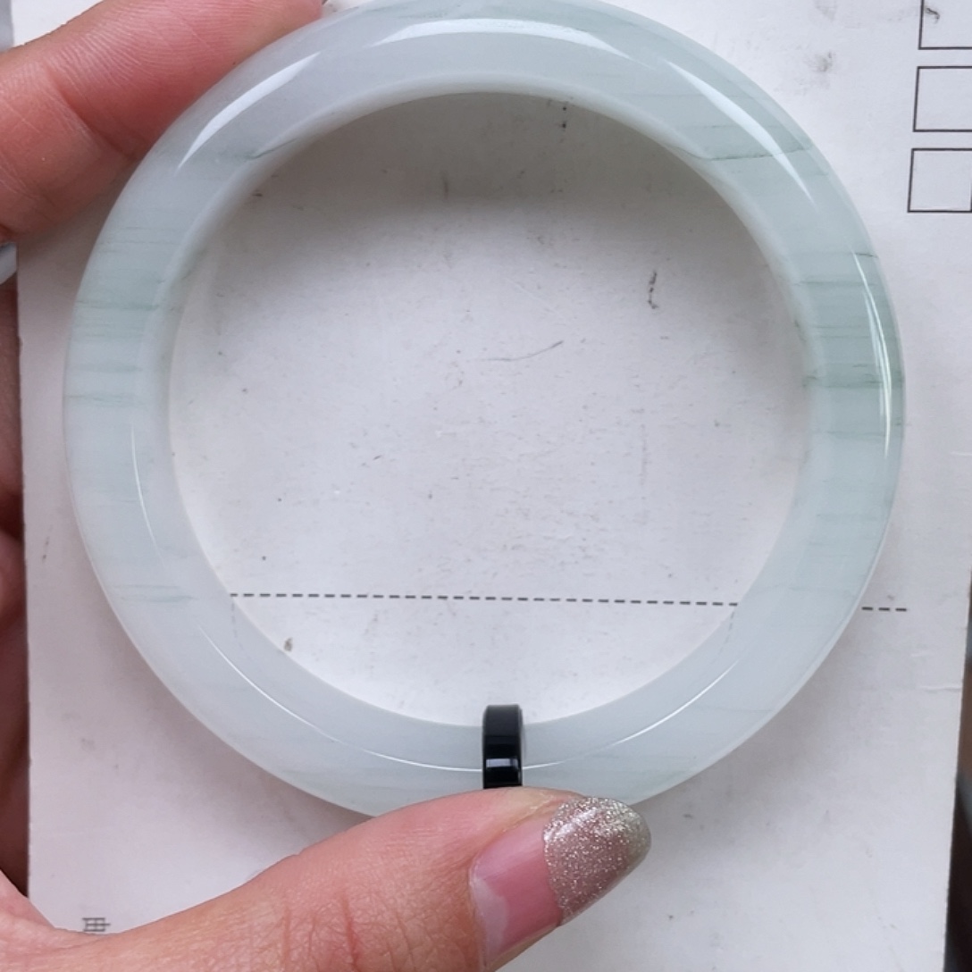 石英质玉（金丝玉）未镶嵌手镯42