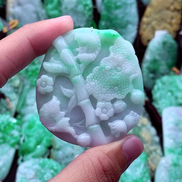 翡翠吊坠(不含链)未镶嵌