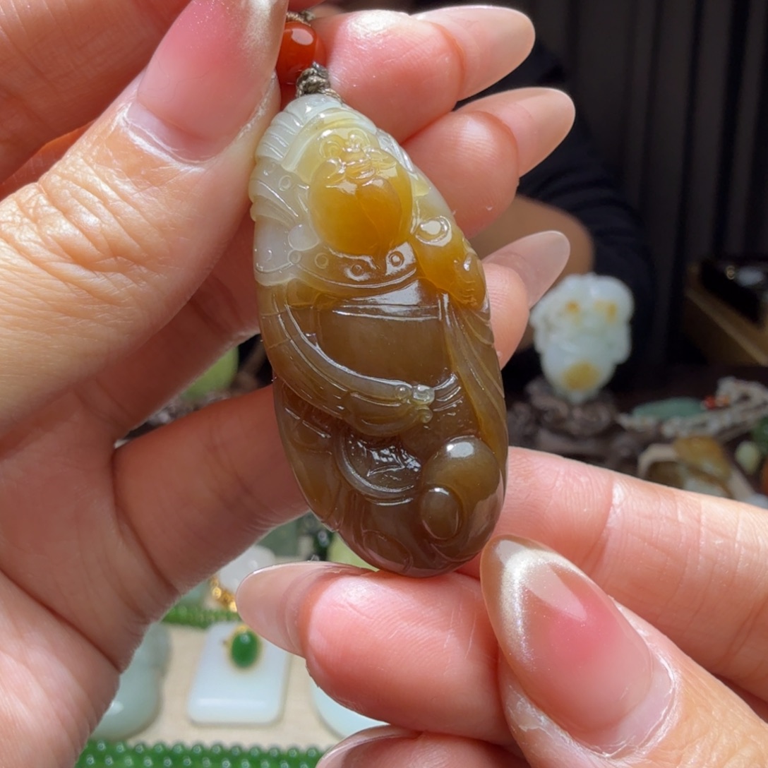 和田玉挂件未镶嵌河****疆