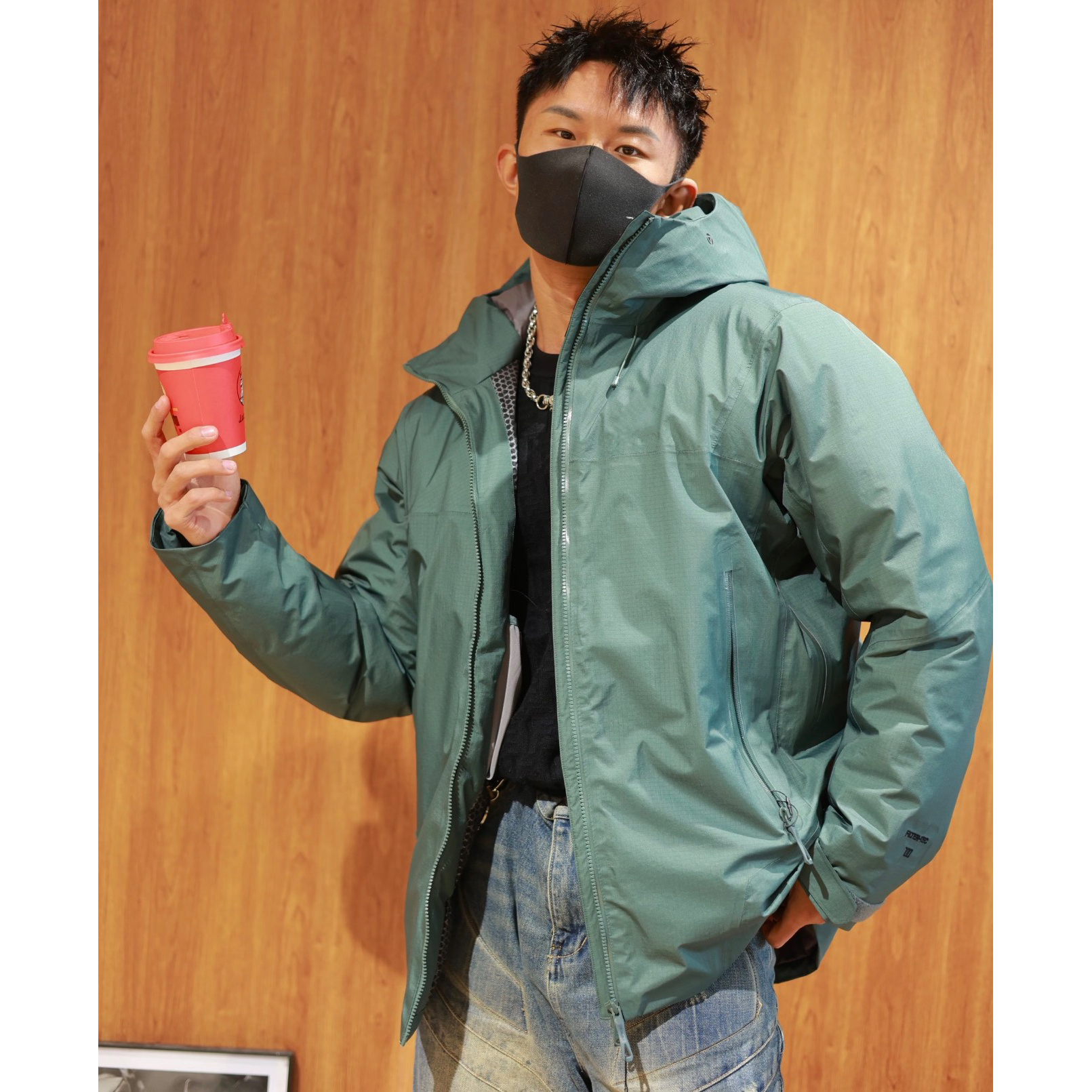 AS奔 2025冬季新款刺绣保暖外套男款0【思】11/10