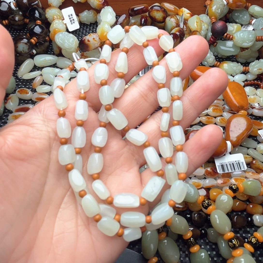 和田玉手链未镶嵌