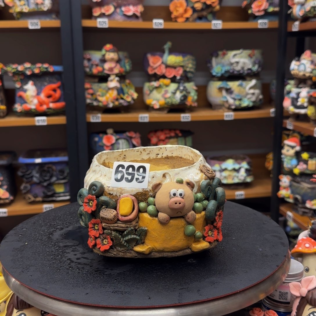 【闪购商品】粗陶手捏