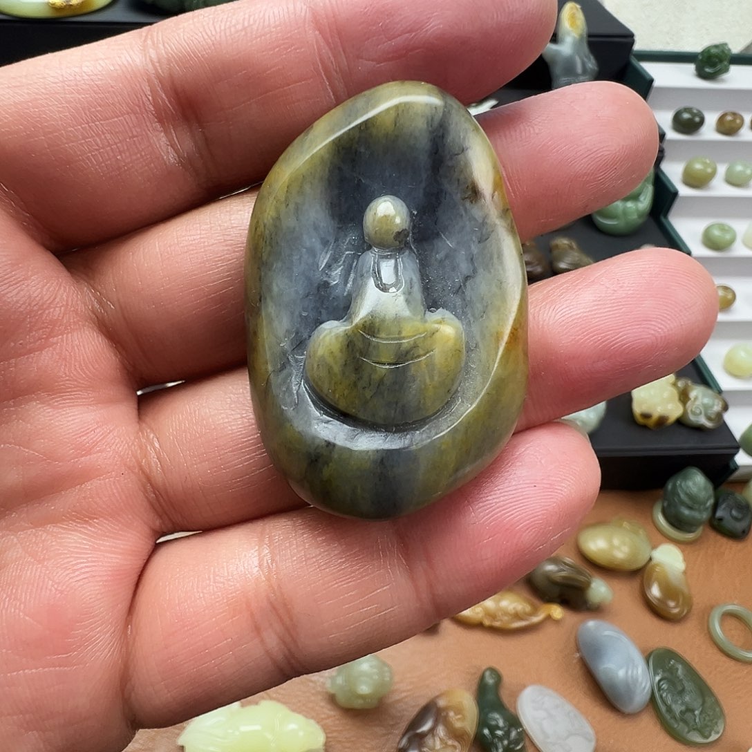 和田玉（糖玉）未镶嵌珠宝半成品