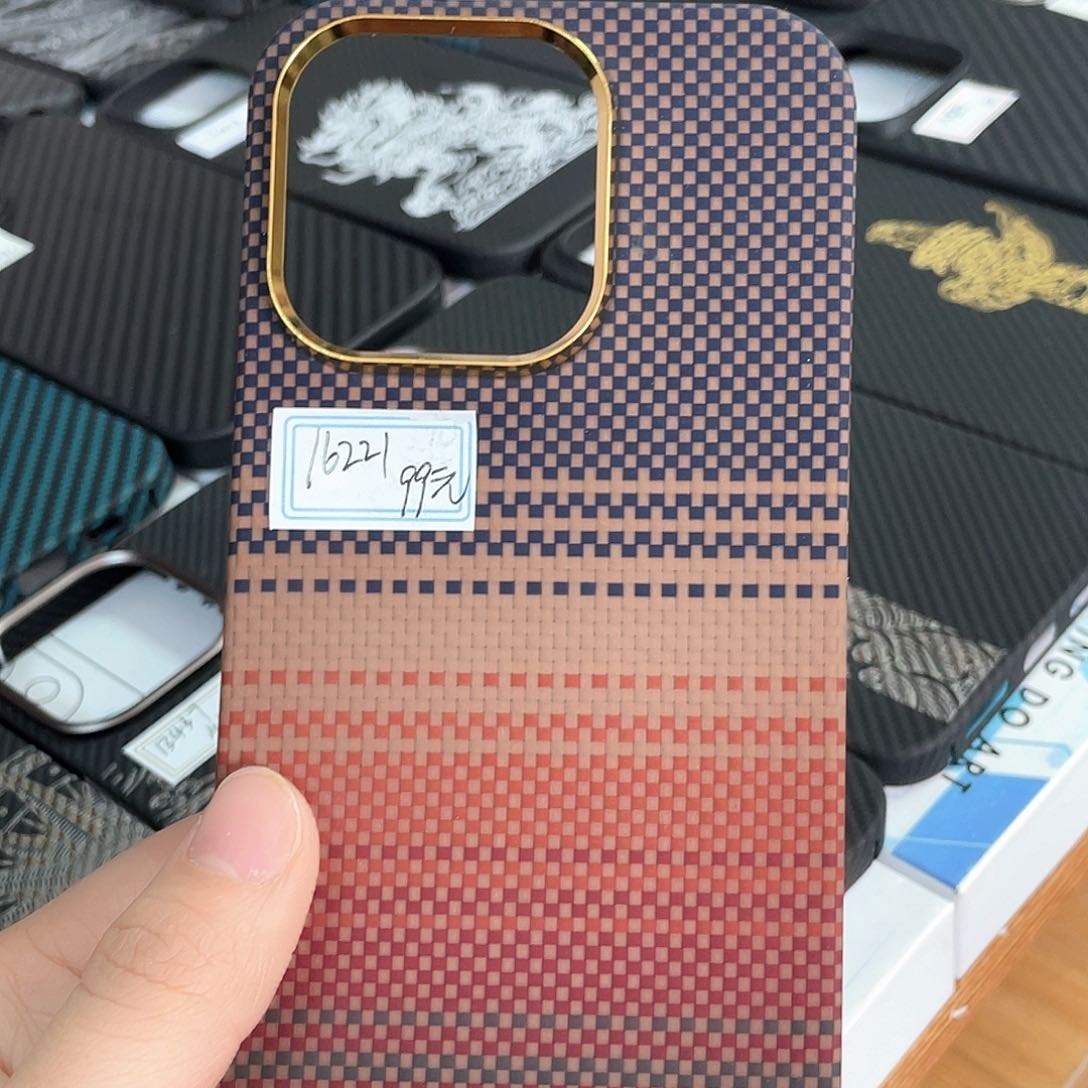 16pro金框，品牌，日落全新凯夫拉正品