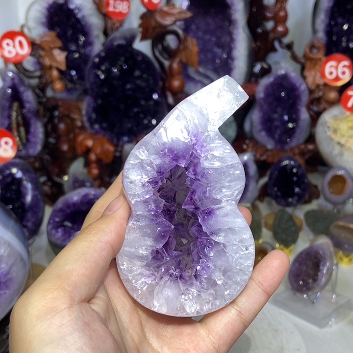 未镶嵌大型摆件（非配饰）紫晶