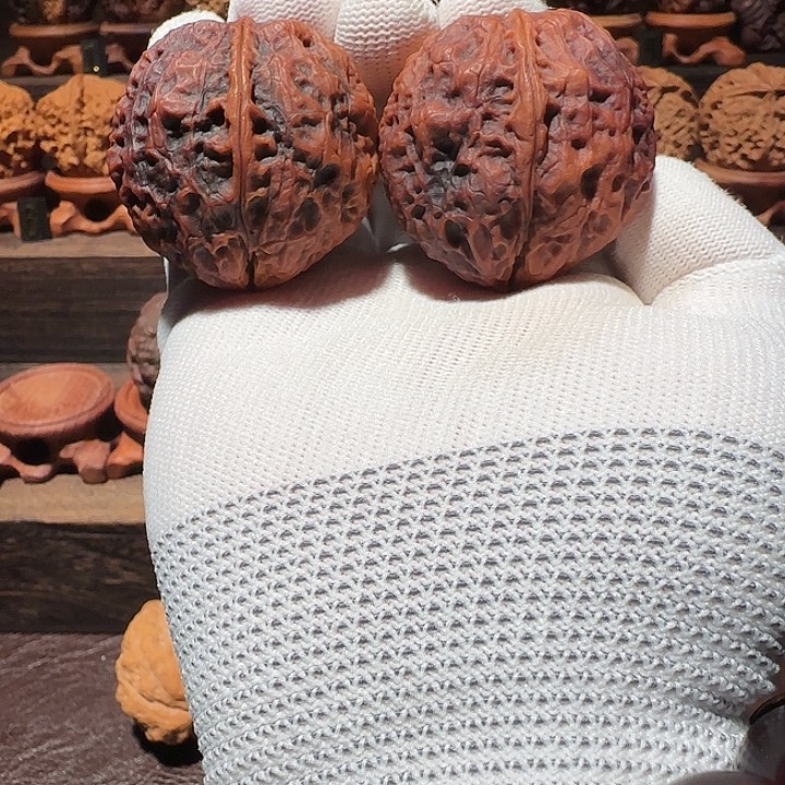 木质类花彩罗汉佛手44尺