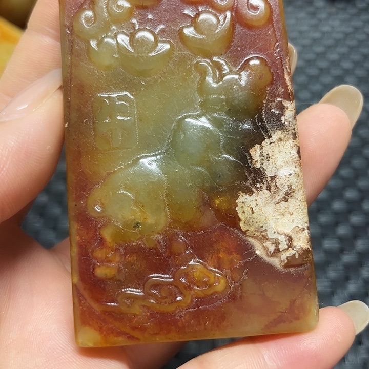 滴血莲花菩提把件