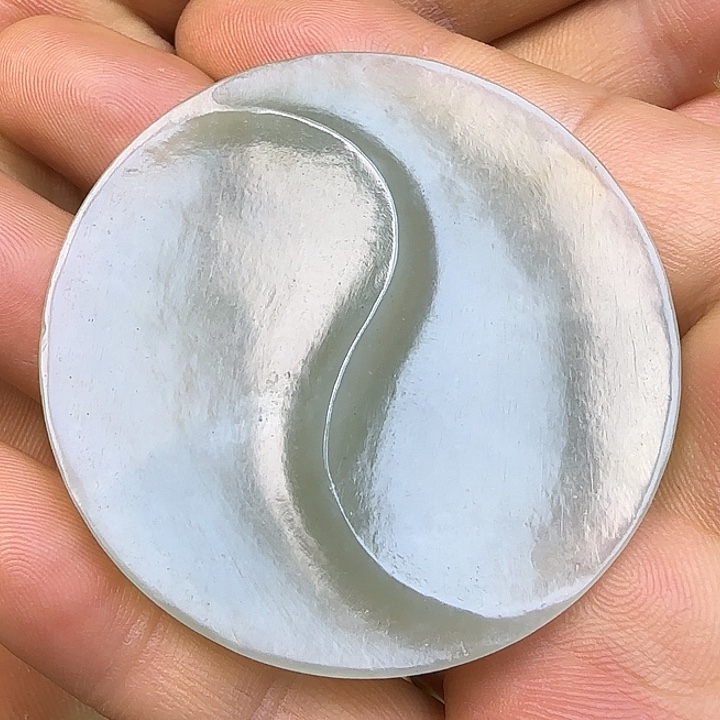 和田玉未镶嵌吊坠(不含链)