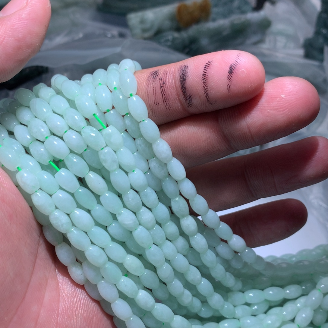 翡翠未镶嵌颈饰保真天然a货翡翠