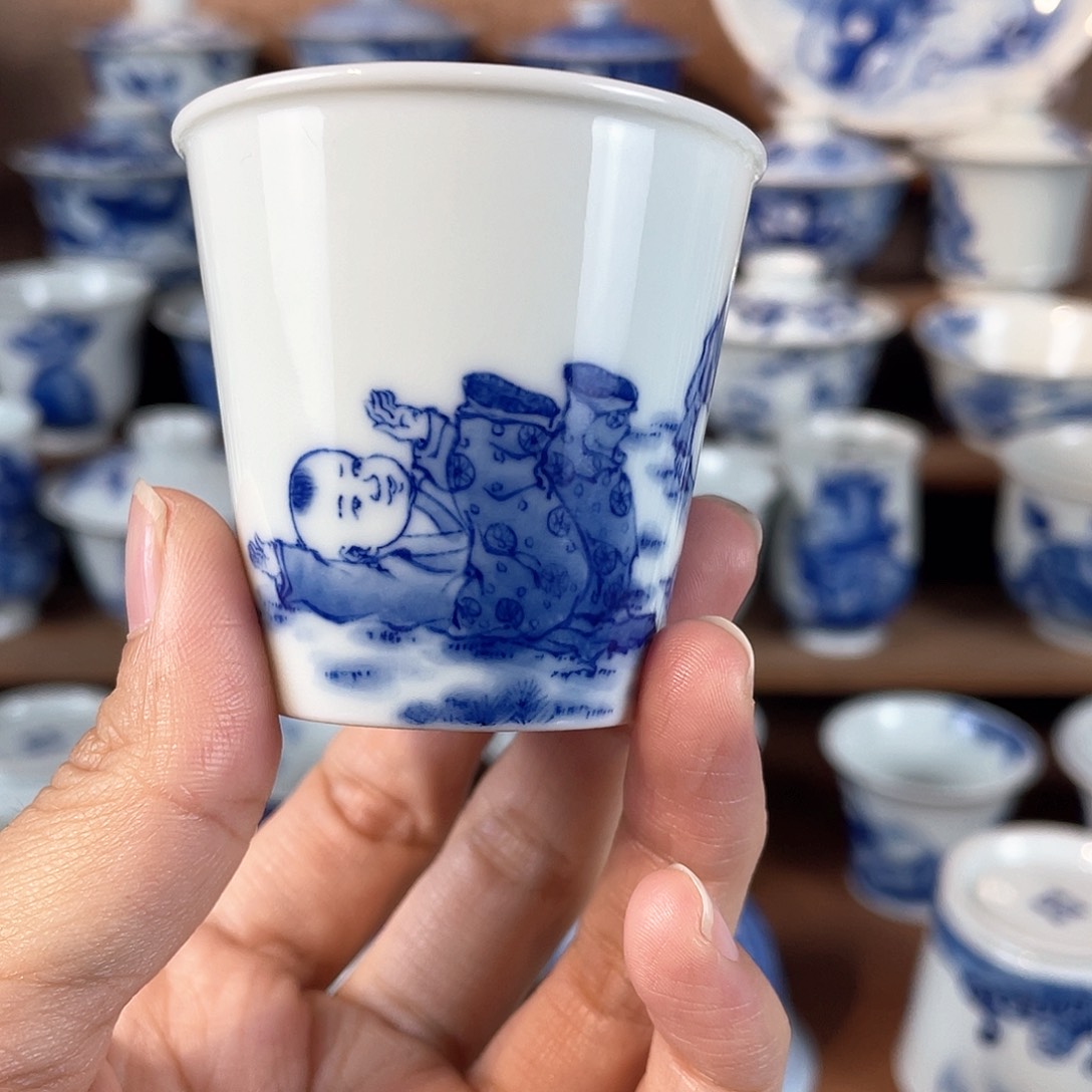 拾艺致物童子杯杯