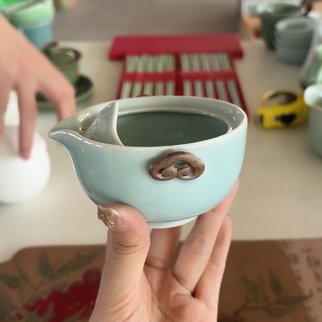 小米茶器龙泉云间青瓷