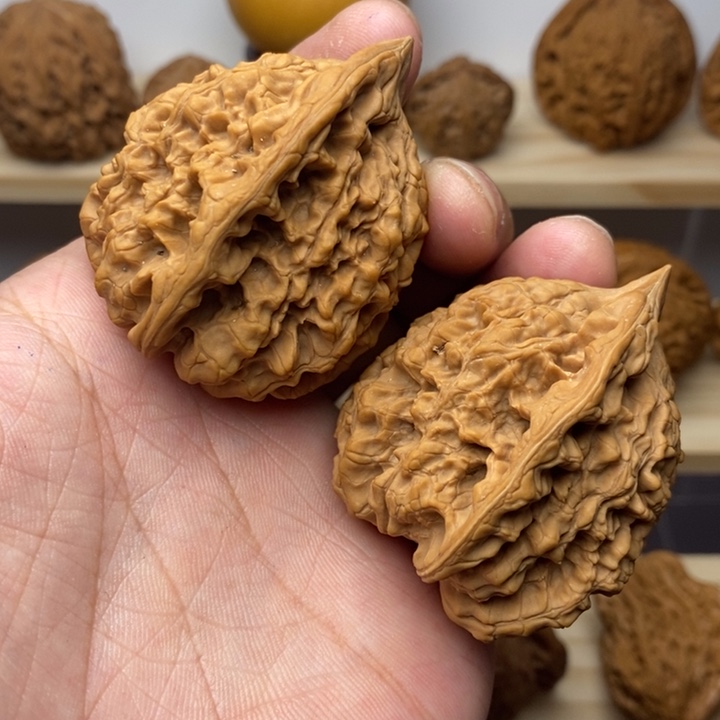 把件核桃45尺全品官帽