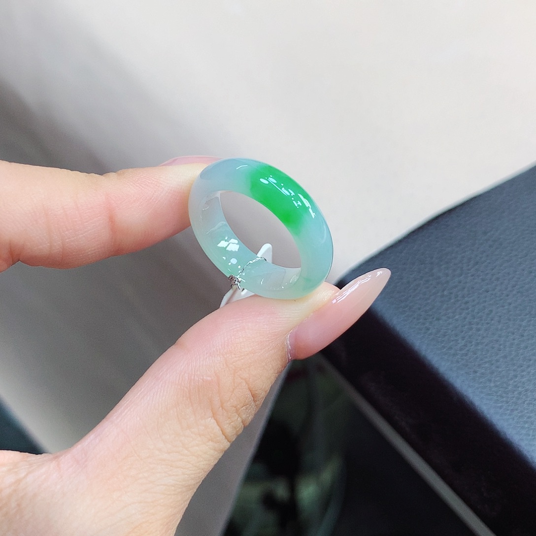 未镶嵌戒指翡翠15号