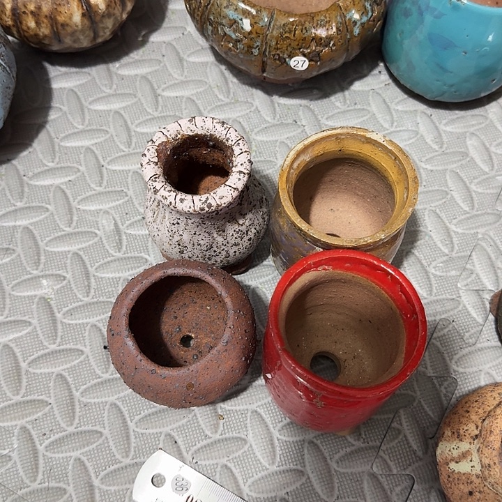 月***粗陶手工制作多肉花盆