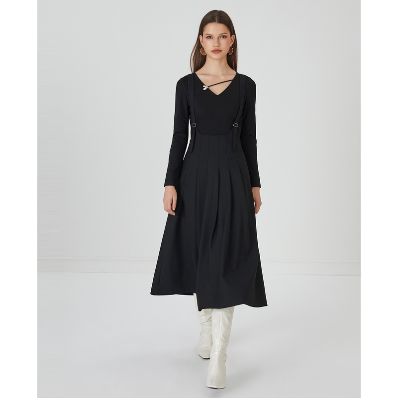 【诗语】莱芙艾迪儿背带裙1E3Q83145