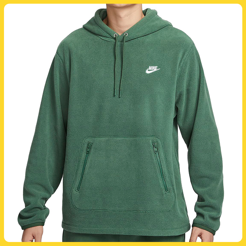 NIKE耐克男子 NK CLUB WINTERIZED PO HOO针织连帽卫衣FZ0661-323