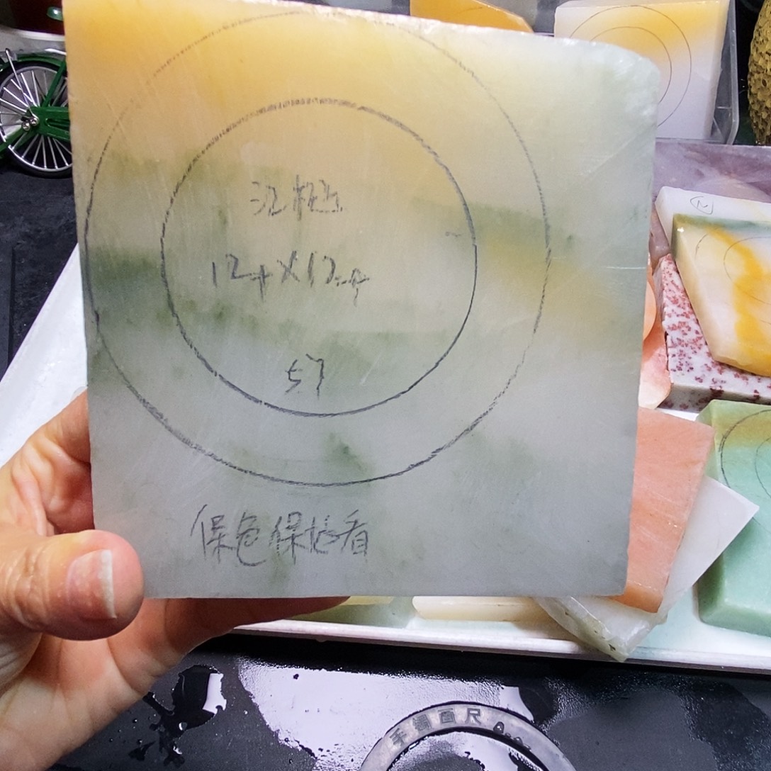 江***樾定制石英质玉（天山翠）