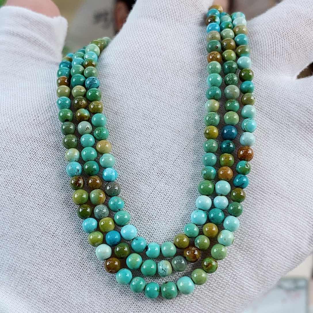 未镶嵌绿松石珠宝奇石