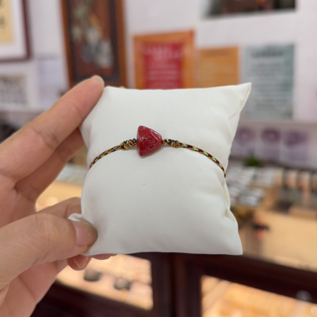 非金属布艺耳饰 男女通用金色拼色编织手工简约风简约蓝色红色
